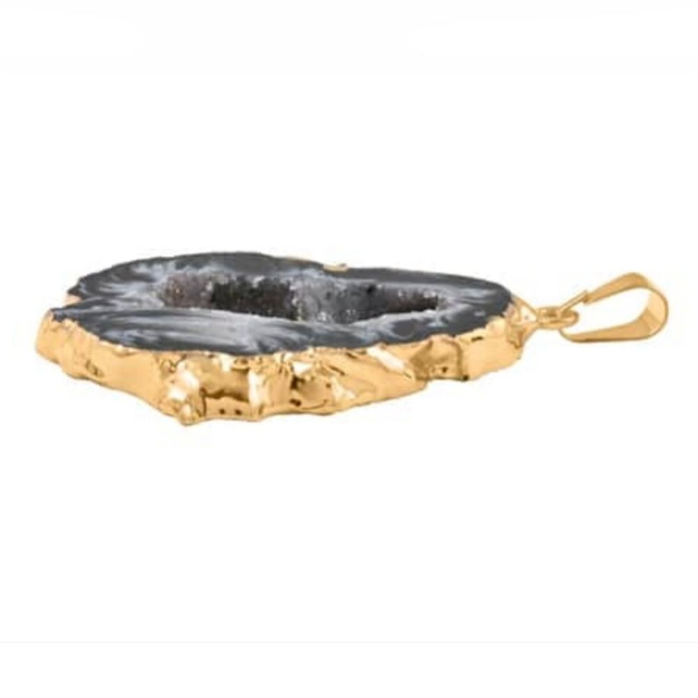 Geode Amethyst Pendant - Picture 6 of 16